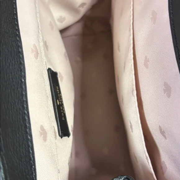Kate Spade New York ADEL Black Leather Medium Backpack